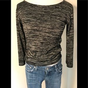 Rag & Bone EUC spacedye seasonless top w/ stretch